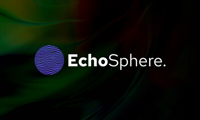 EchoSphere Logo Design - The Digital Pulse of B2B AI Integration ai b2b brand identity brand logo business branding business logo design combination mark geometric logo logo design logomark logotype minimalist modern simple startup branding tech tech branding tech startup brand visual identity
