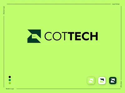 Abstract mark logo design - Tech logo design 3d logo apps logo brand identity branding c logo design elegant design initial logo letter logo logo trends minimalist logo tech logo