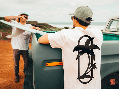 Death Till Summer Logo Tee beach beach logo east coast logo hand drawn hand drawn logo lifestyle logo palm tree palm tree logo retro logo surf surf fin surf logo surfboard surfboard logo tropical tropical logo wave logo west coast logo