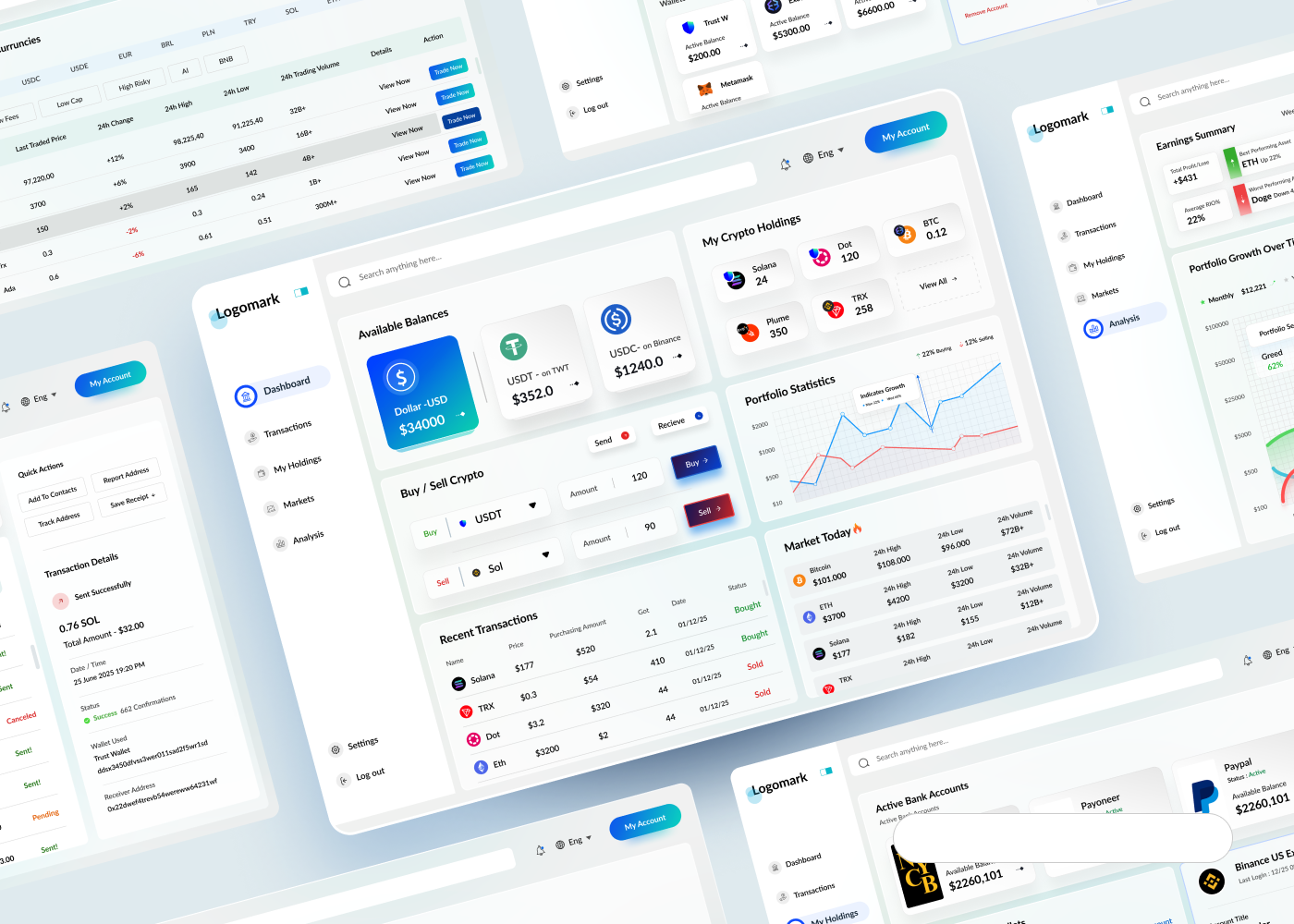 Next-Gen Crypto Finance UIUX Application Design application bankingfinance blockchain branding crypto designer desktop illustration mansoorgull mobile uiux webpage