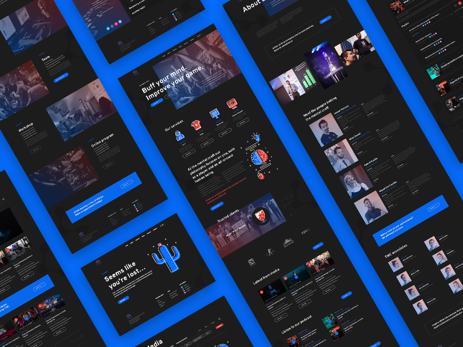 Example of Website UX/UI Design