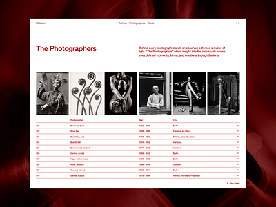 Bildraum pt.02 art direction design typography ui visual design web web design website