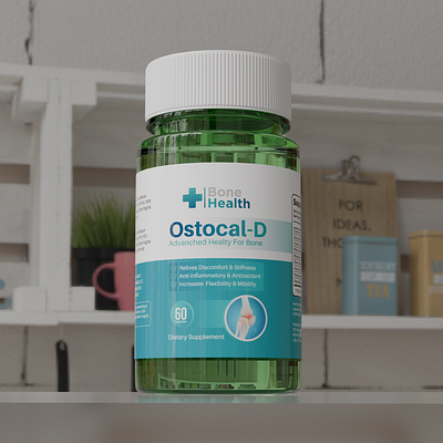 3D Supplement Visualization 3d animation 3d designer 3d product design 3d product visualization 3dsmax amazon 3d product amazon product design