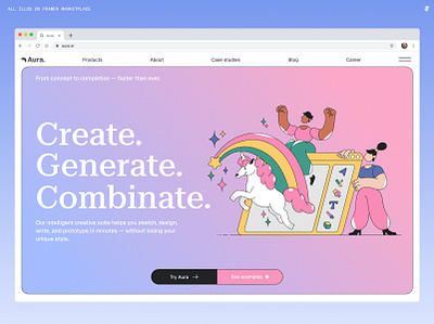 Design and Illustration for AI sturtup character design design illustration product ui vector webdesign