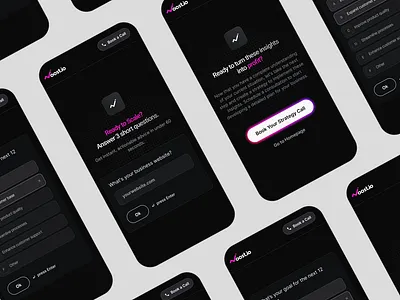 ⬆️Interactive Growth Strategy Tool branding business development business strategy design digital strategy graphic design growth insights growth optimization instant advice logo saas tools scaling strategy tool targeted growth ui