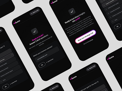 ⬆️Interactive Growth Strategy Tool branding business development business strategy design digital strategy graphic design growth insights growth optimization instant advice logo saas tools scaling strategy tool targeted growth ui