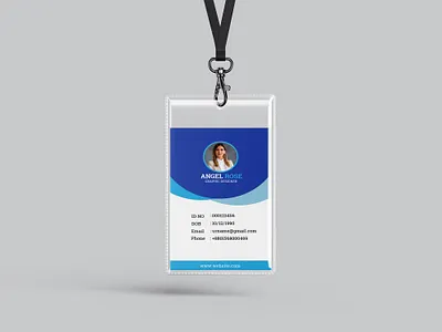 ID Card Design adobe photoshop banner banner templates branding corporte id card design graphic design id card design logo poster ui