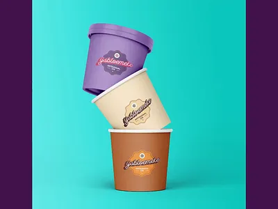 Ice Cream brand branding cream design graphic design ice ice cream illustration logo