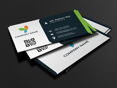 Business card graphic design