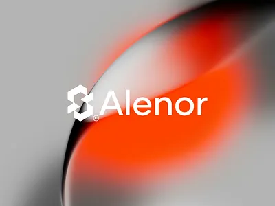 Alenor-Logo Design adobe branding design design logo graphic design illustration logo logo design ui vector