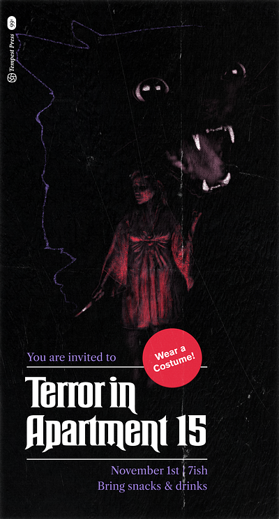 Halloween party invite