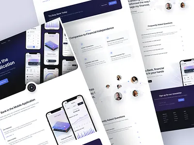 Easy Bank - Your Path to Financial Freedom | Landing page