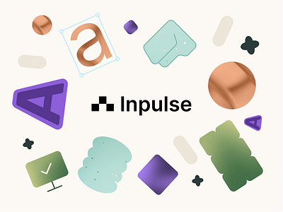 Inpulse - logo brand branding design digital graphic design illustration inspiration landing logo logomark ui visual web webdesign