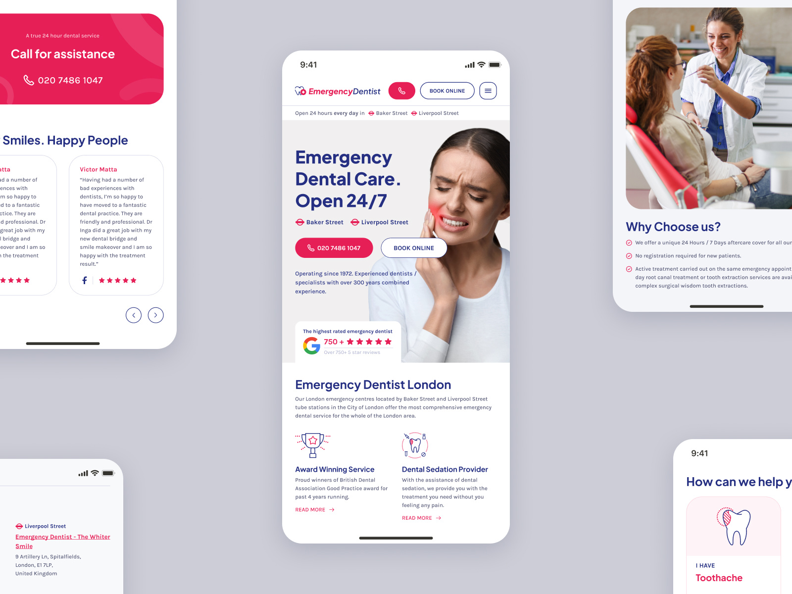 Example of Website Design & Development 