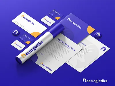Brand Identity Design - Logistics company brand identity design branding logistics