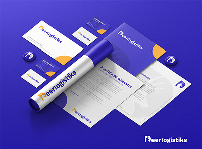 Brand Identity Design - Logistics company brand identity design branding logistics