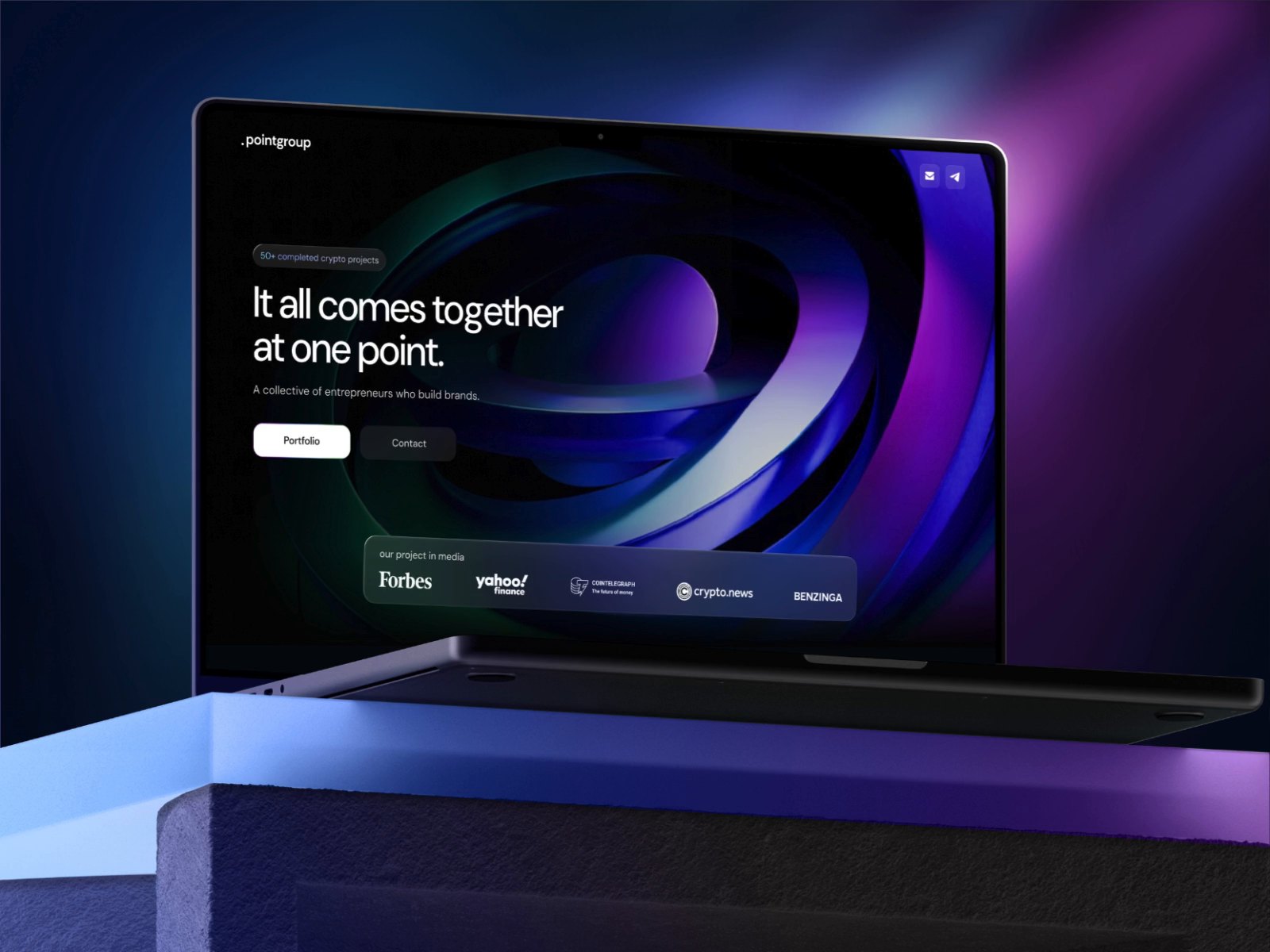 Example of Landing Page Design