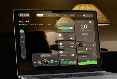 SMART HOME DASHBOARD UI dashboard elegant homepage figma figma design graphic design home controling home devices control home devices controling homepage homepage ui landing page design landing page ui modern homepage modern website smart home smart home dashboard ui ui design ui ux website design