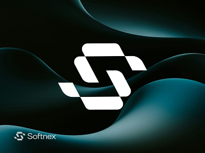 Softnex - Logo Design brand identity branding design icon identity letter logo logo logo creation logo design logo designer logo mark logodesign logos logotype design s letter logo s logo symbol vector