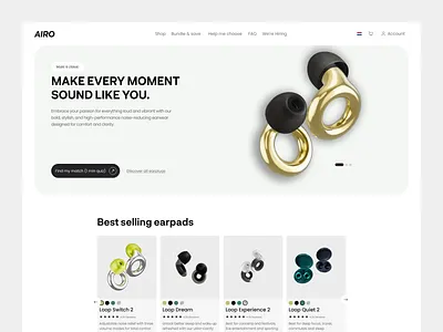 Shopify earpads website affiliate dropshipping ecommerce ecommerce store ecommerce website landing page shopify shopify ecommerce shopify store shopify website sopify ui ux woocommerce