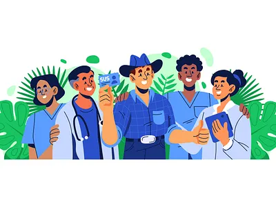 comunity 2 comunity doodle dribbble flat flat design health healthy illustration illustrator new vector