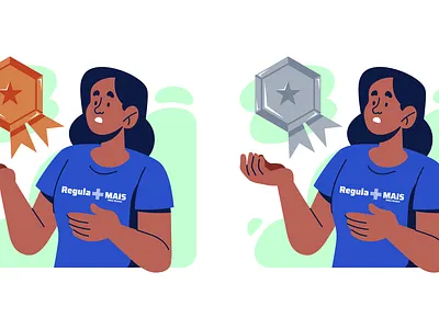 Badget character doodle dribbble flat flat design illustration illustration system illustrator new vector website