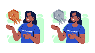 Badget character doodle dribbble flat flat design illustration illustration system illustrator new vector website