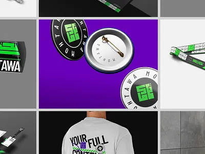 Mohtawa: Content Platform Branding - Brand Implementation banner design brand book brand guideline brand identity branding content creator corporate identity creative agency digital agency graphic design identity design layout design logo merchandise presentation stationery sticker tshirt design visual branding visual identity