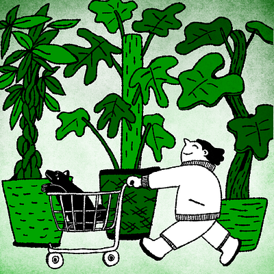 DIY store branding design diy dog editorial illustration graphic design human illustration logo store