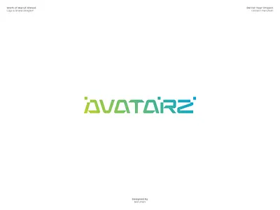 AVATARZ logo design adobe illustrator ai brand identity brand logo branding guidelines branding mockup custom logo dribbble logo design logo design branding logo designer logo presentation logomark logos logotype marufiam modern logo visual identity web3