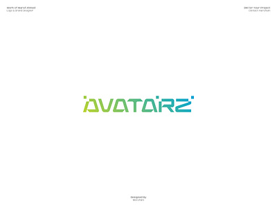 AVATARZ logo design adobe illustrator ai brand identity brand logo branding guidelines branding mockup custom logo dribbble logo design logo design branding logo designer logo presentation logomark logos logotype marufiam modern logo visual identity web3