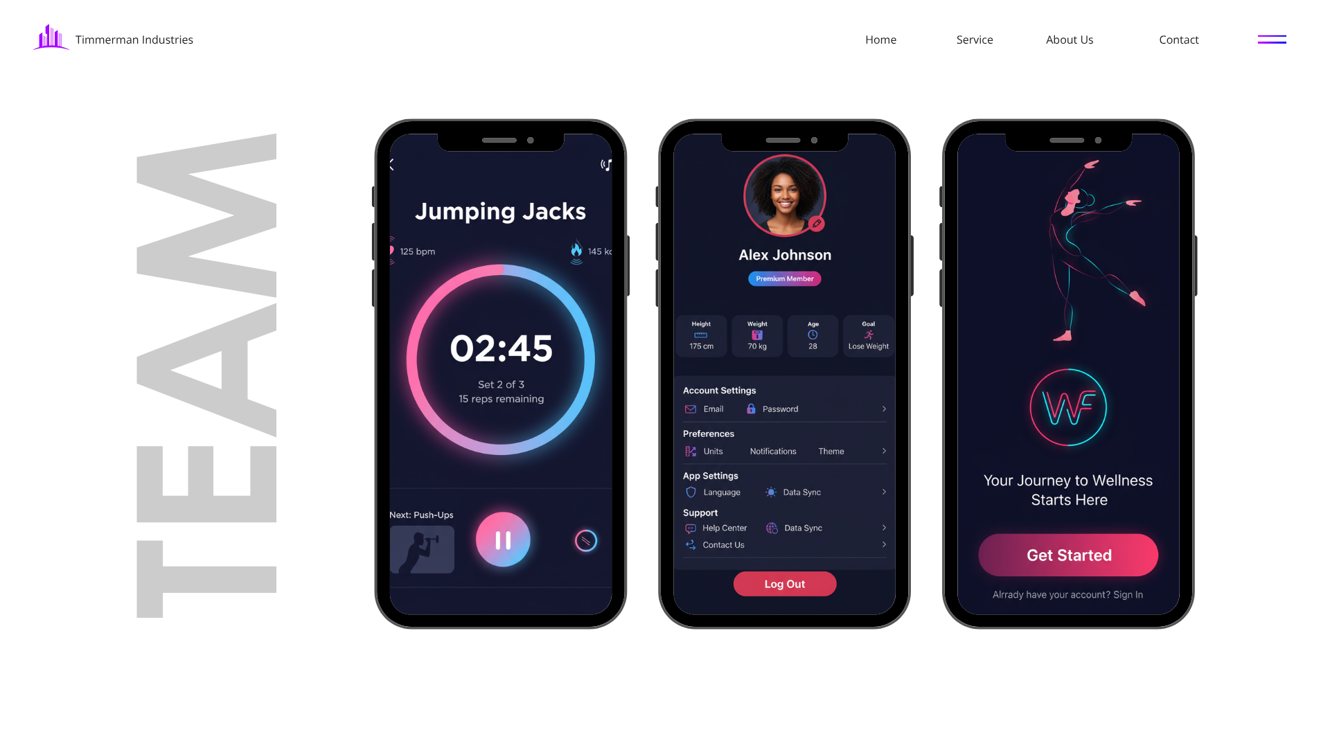 WaveFit - UI Kit ui