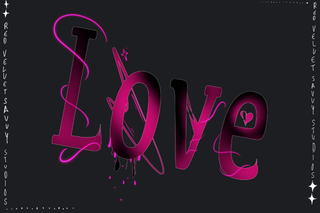 LOVE Graphic Design T-Shirt apparel bold branddesign branding clothing colorful design graphic design illustration k pop logo love pink space vector