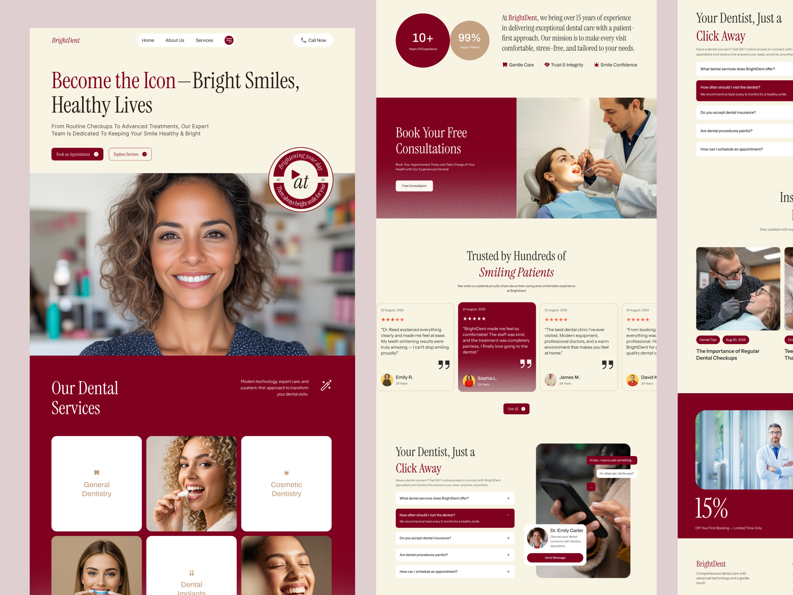 Example service media