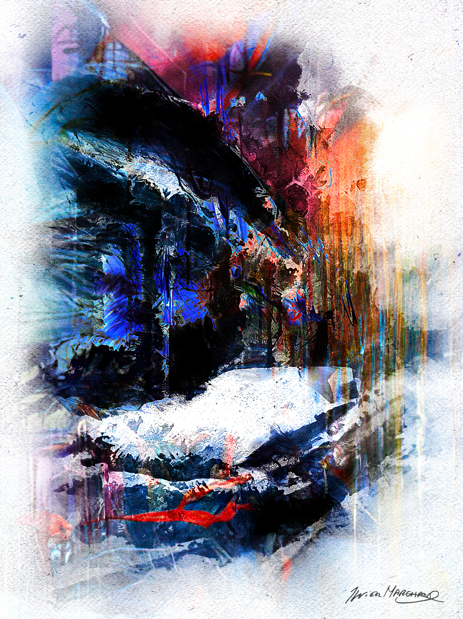 Sous la neige