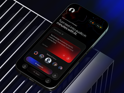 AI Assistant Mobile App ai app application apps dark design minimal ml mobile app ui uidesign ux uxdesign