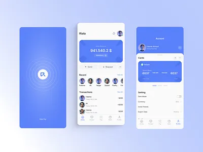 Riala Landing Page app branding design graphic design ui ux