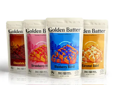 Modern Snacks Packaging – Waffle Mix Pouch Design food packaging food packaging design label label design packaging packaging design pouch pouch design pouch label pouch label design pouch packaging pouch packaging design snacks label snacks label design snacks packaging snacks packaging design snacks pouch snacks pouch design waffle waffle packaging