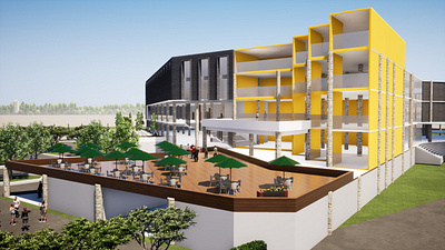 3D DESIGN RAJA HOTEL KUTA MANDALIKA, INDONESIA 3d graphic design