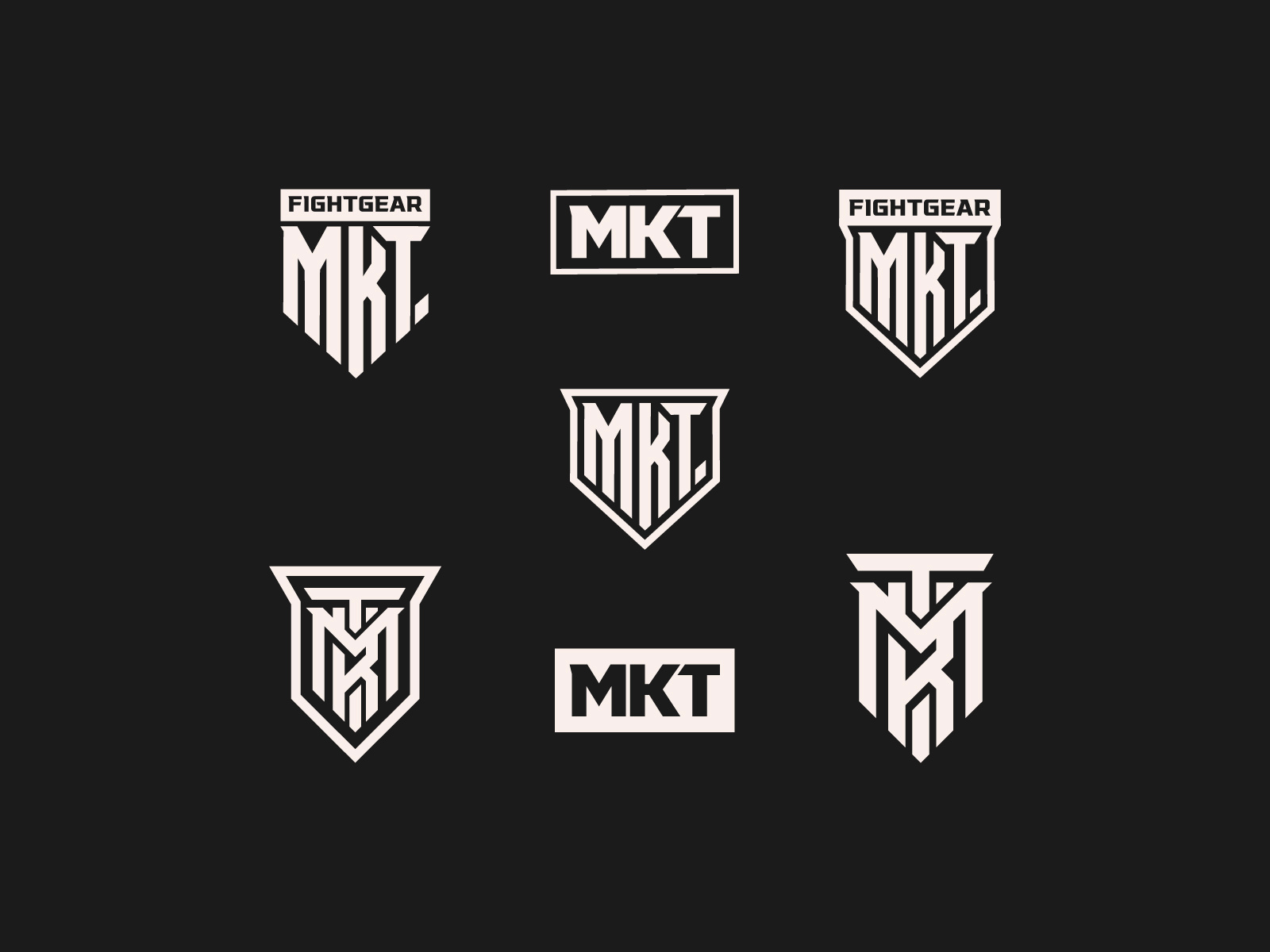 Makoto Fightgear: Monogram Explorations badge boxing gear brand designer brand identity brand mark branding project combat brand design inspiration fight gear logo logo design martial arts design minimal design mma monogram muaythai sports branding sports wear type based logo visual identity