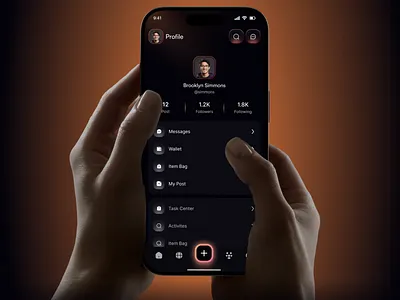 Profile Page app design design mobile mobile app mobile ui profile profile page ui