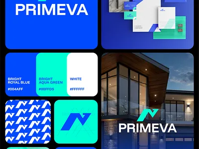 Branding For Primeva brand brand identity branding company company logo graphic design graphic designer logo logo branding logo design logo designer logotype
