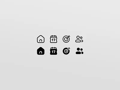Flat and Bold icons! design icon icondesign iconography iconpack icons iconset illustration ui