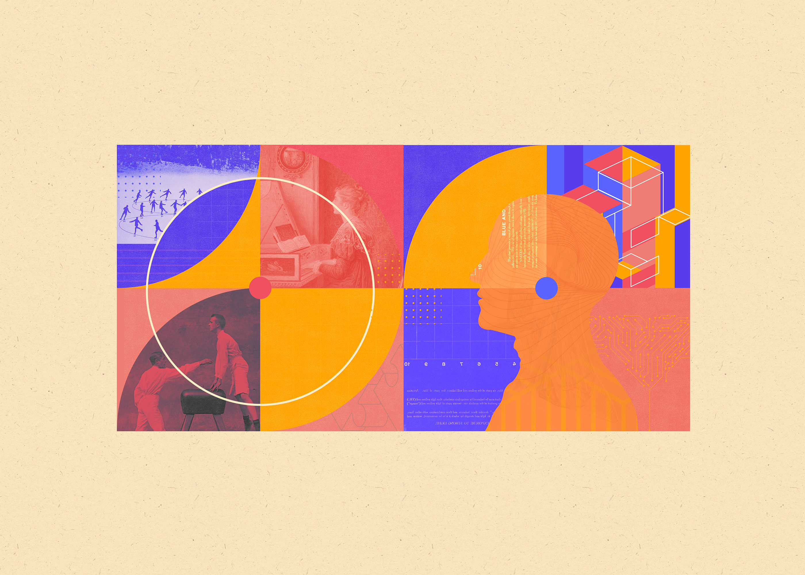 Example of Collage Illustrations 