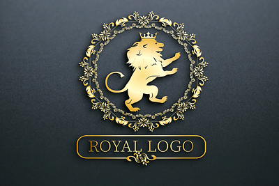 ROYAL LOGO DESIGN. 3d branding design graphic design logo ux vector