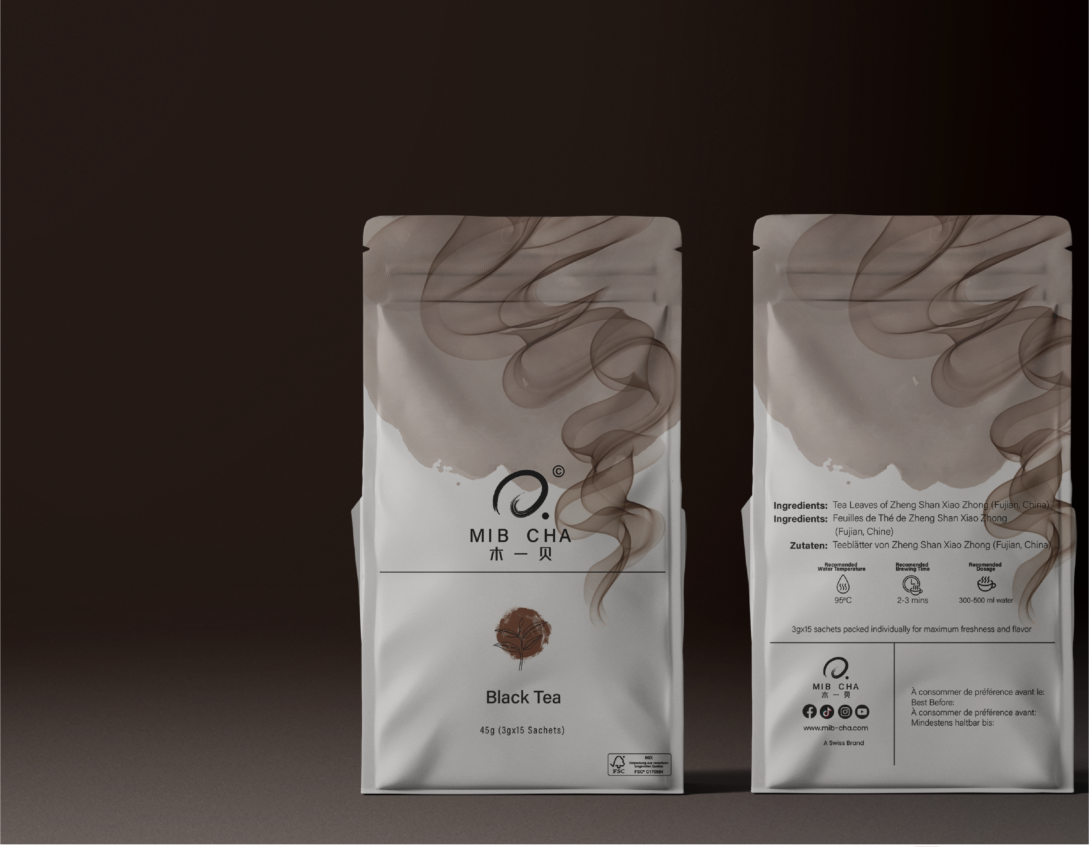 Example of Tea, Coffee & Matcha Packaging Design