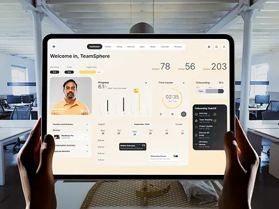 HR Management Dashboard UI | Employee Onboarding & Productivity branding dashboard design dashboard ui design design services design system design ui employee onboarding hr management illustration landing page micro animation productivity sustem swan design agency ui ui ux uidesign uiux website design
