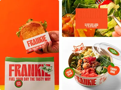 FRANKIE | HoReCa Branding & Packaging 3d brand design branding design graphic design identity identity design illustration logo logo design ui
