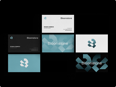 Bloomstone | Real Estate Identity brand design branding design graphic design identity identity design illustration logo logo design ui