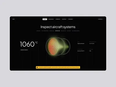 Smart Dashboard for Private Aircraft Management ai landing page ai saas ai website animation b2b saas b2b website dashboard it company website landing page marketing website saas saas website web dashboard web design